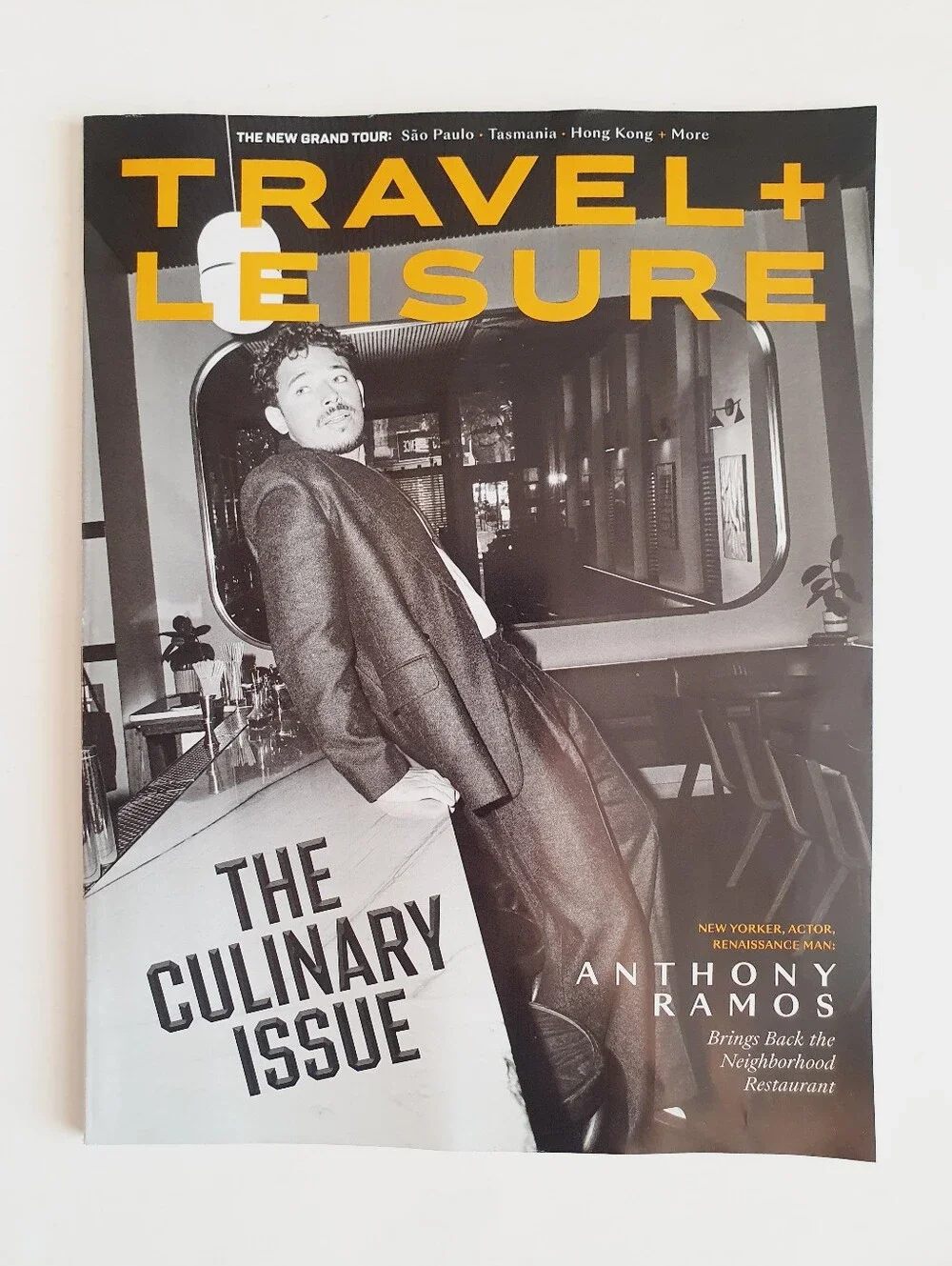 Travel + Leisure Magazine September, 2026 - The Culinary Issue - Anthony Ramos